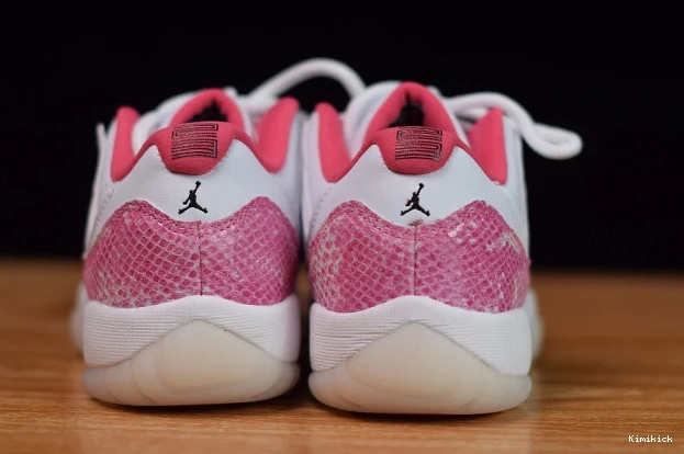 11 Air DailyWear WMNS Snakeskin AH7860- Low 640 Jordan Pink 0615